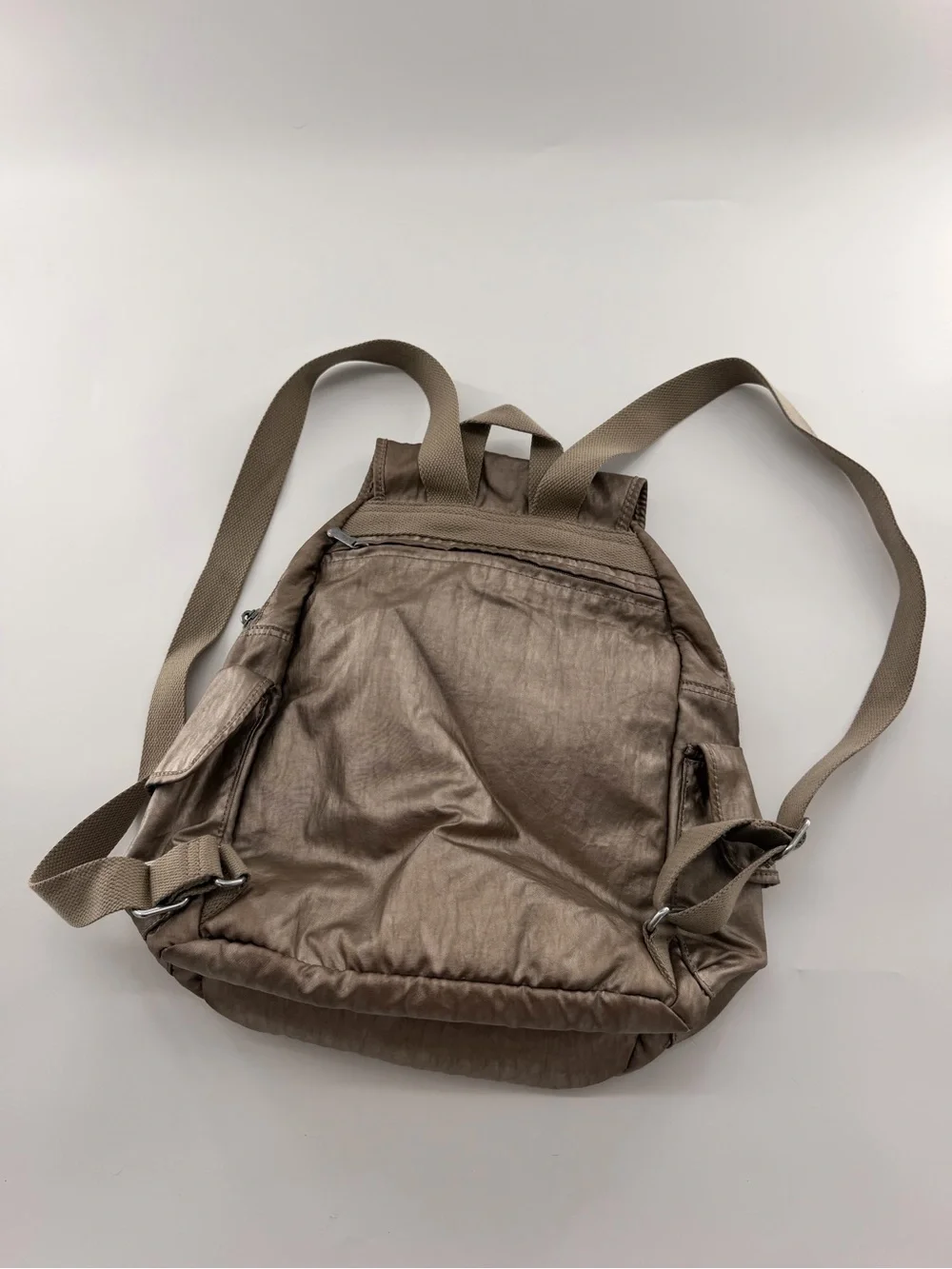 Kipling City Backpack Metallic Glow Gold School Casual Kipling Girl Kid Adult